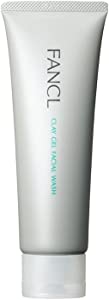 FANCL Mud Gel Face Wash 120g (Approx. 60 Uses) No Additives (Pore Dirt/Blackheads/Strawberry Nose/Sensitive Skin) Face Wash Gel Gel Face Wash Mud Face Wash