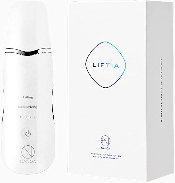 (Nanoa) NANOA water peeling dermatologist is a hottest ultrasonic facial equipment pore peeling keratin removal face pore care microcurrent ion beauty appliance