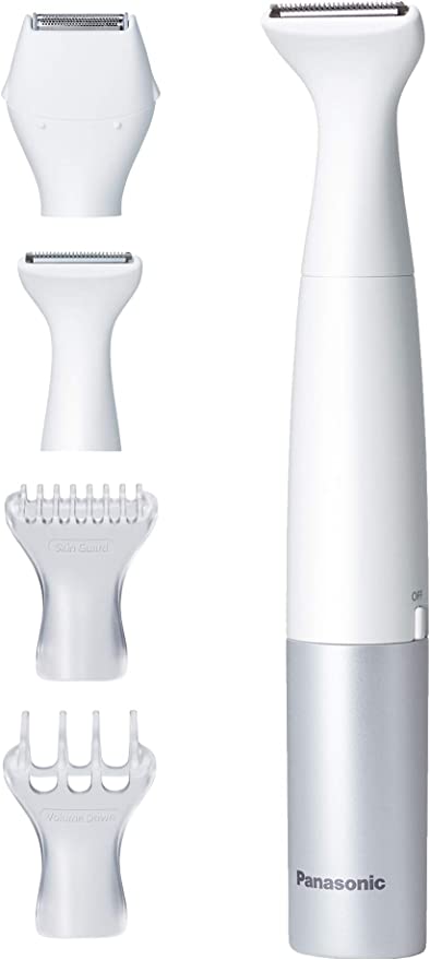 Panasonic VIO shaver Ferrier hair removal waterproof silver tone ES-WV60-S