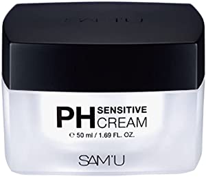 [SAM'U][正規品]サミュPHセンシティブクリーム 50ml PH Sensitive Cream 保湿 保湿クリーム 保湿ケア 敏感肌 敏感肌ケア 乾燥肌 乾燥肌ケア スキンケア 肌荒れケア 毛穴ケア 弱酸性 低刺激 油水分バランス pHバランス 韓国コスメ 韓国クリーム 韓国スキンケア [並行輸入品]