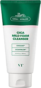 VTCOSMETICS [Genuine Product] Cica Mild Foam Cleanser, Large Capacity, 300ml, Mochi Mochi, Pore Care, Acne, Sensitive Skin, Rough Skin Care, Face Wash, Cleansing, Moisturizing, Dry Skin