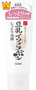 Nameraka Honpo moist cleansing face wash NC 150g soy milk isoflavone face wash foam moisturizing