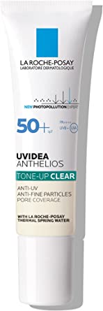 La Roche-Posay [Sunscreen for sensitive/mixed skin/Makeup base to cover shine and moisture plus] UV Idea XL Protection Tone Up Clear 30mL