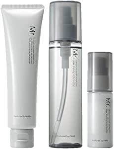 ORBIS Mr. Mr. Skin Care 3 Step Set Men's Lotion &amp; Face Wash Foam &amp; Moisturizer For Men Lotion 150ml &amp; Facial Cleanser 110g &amp; Moisture 50g 1.3 Step Set 3. Set 4.3 Step