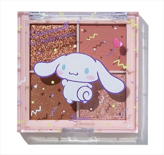 Lovisia Sanrio Makeup Series Eyeshadow Palette Cinnamon Roll Pure Pink