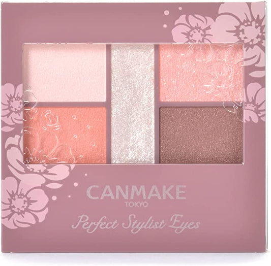 Canmake Perfect Stylist Eyes v22 Apricot Beach Eyeshadow 22 Apricot Peach 3.0g (x 1)