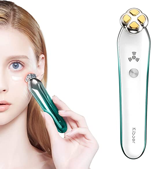 Eye Care Facial Device, RF Eye Facial Device, Eye Care, Facial Device, Radio Wave, Eye Esthetic, Mouth Care, Iontophoresis, Micro Current, Heat Care, Increased Permeability, 3D Head, 3 Levels Adjustable, Japanese Instruction Manual Included