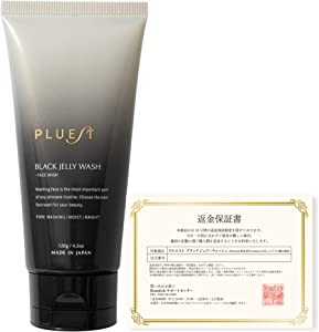 PLUEST (풀 에스트) Black Jelly Wash / 블랙 제리 워시 [세안료 모공 숯 세안