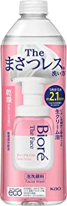 Biore The Face Deep Moist Refill 340ml (approximately 2.1 times) [Foam cleansing] [Masatsu-less] [Contains moisturizing ingredients] [Anti-drying]