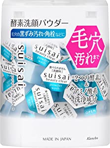 suisai 수박 뷰티 클리어 파우더 워시 N 0.4g×32개